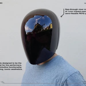 ✨PROXIMA - Live Performance Helmet with Full 360 Visor🤩