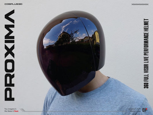 ✨PROXIMA - Live Performance Helmet with Full 360 Visor🤩
